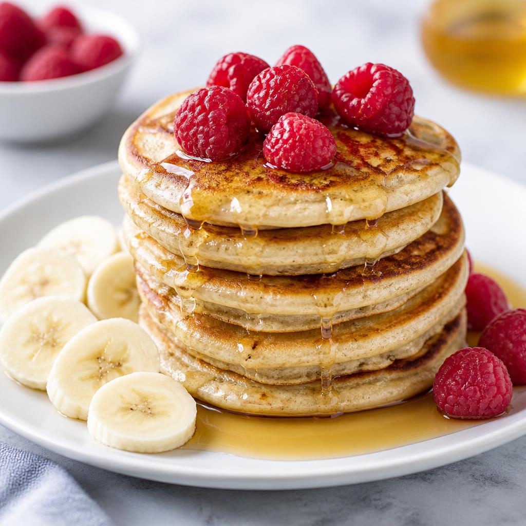 PANQUEQUES LIGEROS DE BANANO